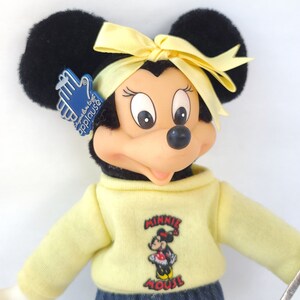 Peluche Minnie Mouse alla moda vintage degli anni '80 8413 di Applause Peluche anni Ottanta / Disney vintage / Giocattolo anni Ottanta immagine 5