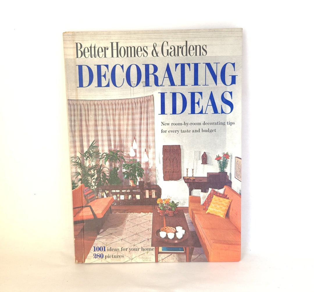 Vintage 1960 Better Homes and Gardens Decorating Ideas Etsy