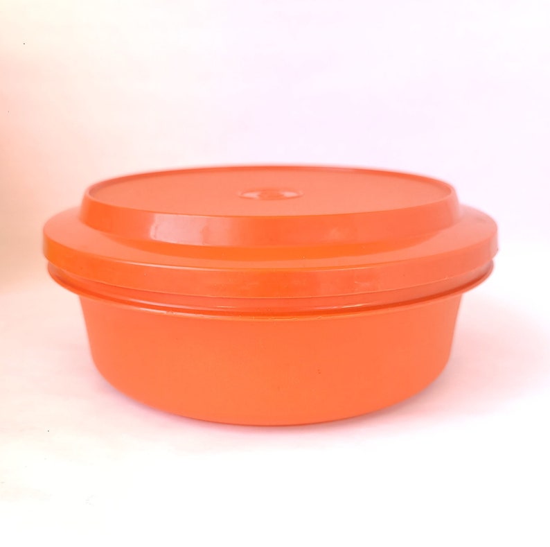 Vintage 1970's Tupperware Bowl Set of 5 Vintage Tupperware / Seventies Tupperware image 10