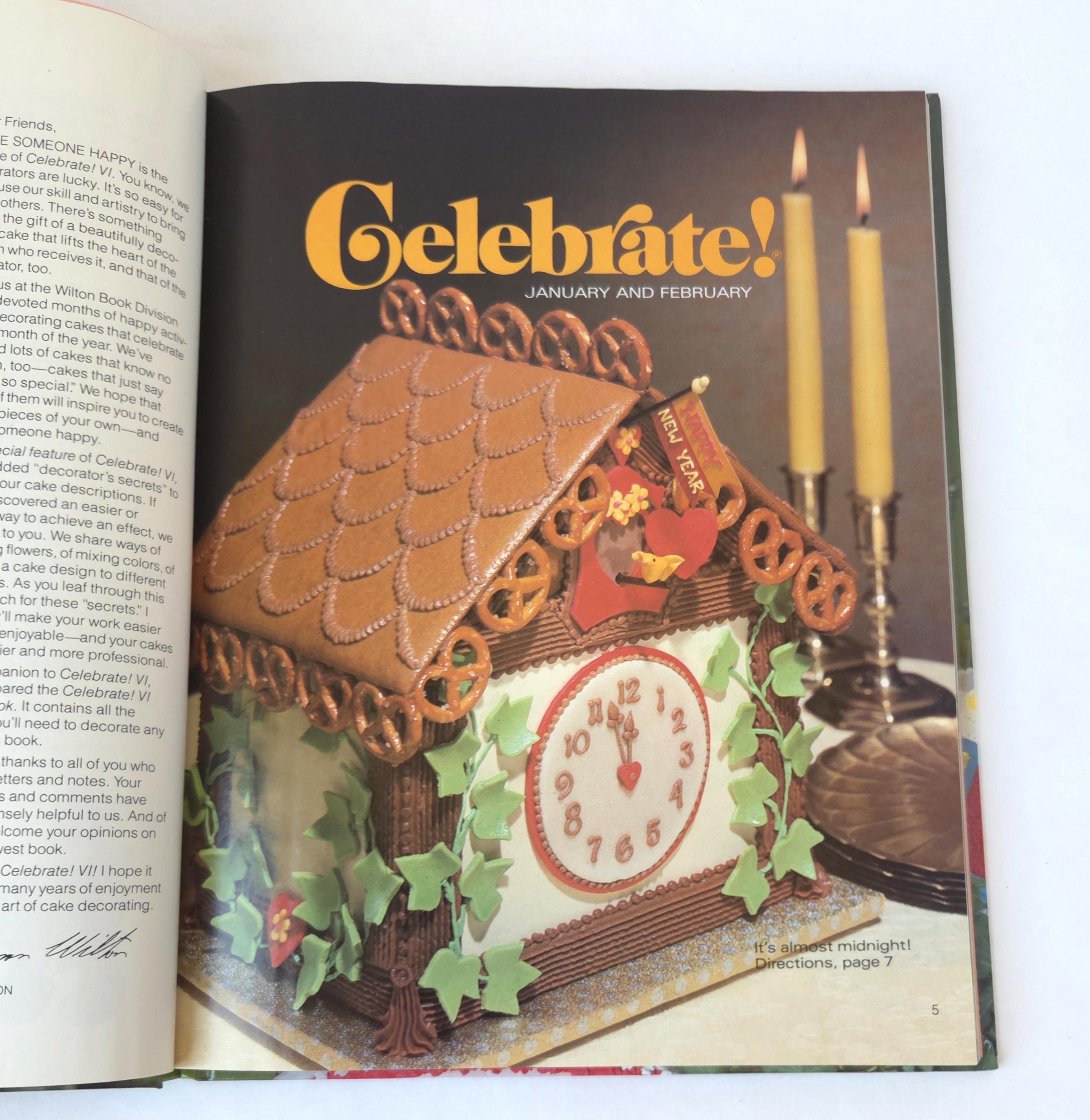 1980 Celebrate! VI - the Annual for Cake Decorators by Wilton