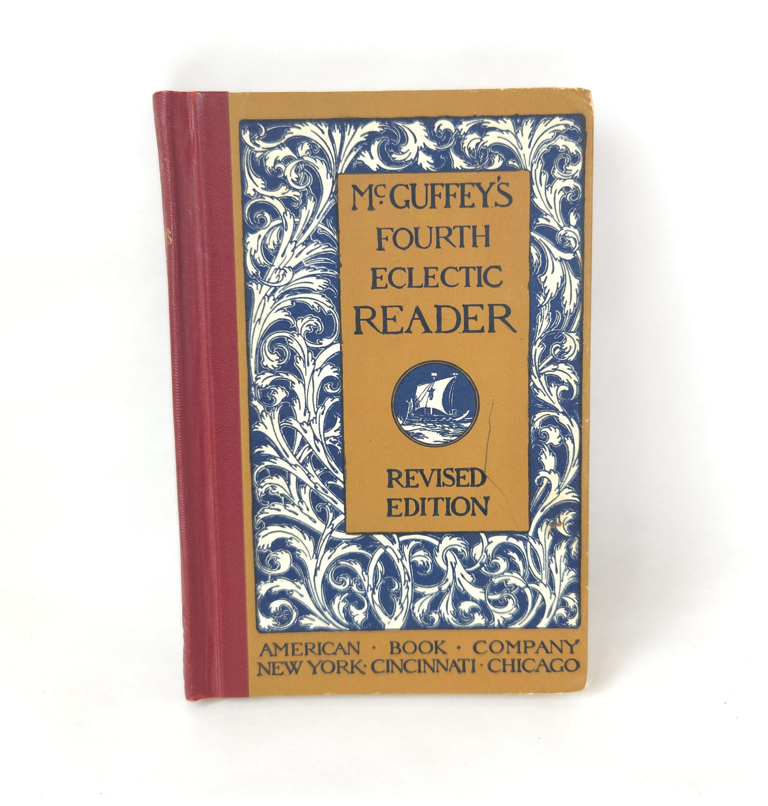 1920 Mcguffey's Fourth Eclectic Reader - Revised Edition - Antique