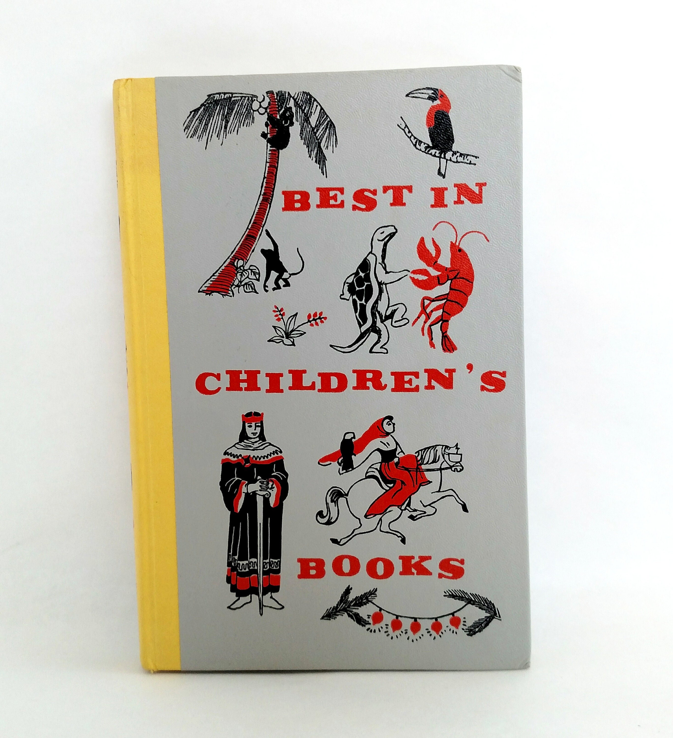 Vintage 1958 Best in Children's Books Hardcover Junior Deluxe Edition