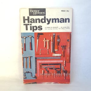 Livret de conseils pour bricoleur Better Homes and Gardens 1969 - vintage des années 50 - Comment réserver