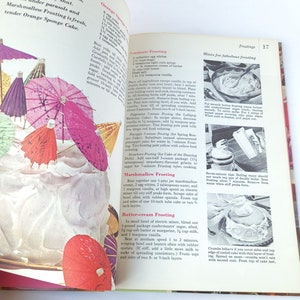 Vintage 1963 betere huizen en tuinen verjaardagen en familiefeesten kookboek eerste editie vintage kookboek / kookboek uit de jaren zestig afbeelding 5