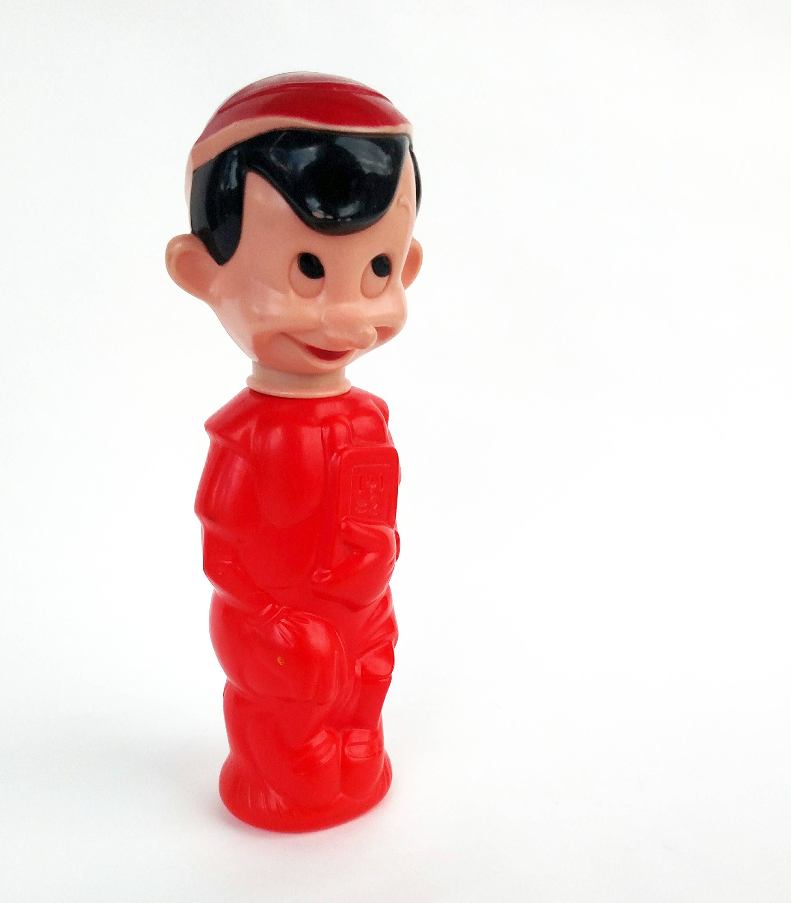 Vintage 1960's Disney's Pinnochio Soaky Bubble Bath Bottle
