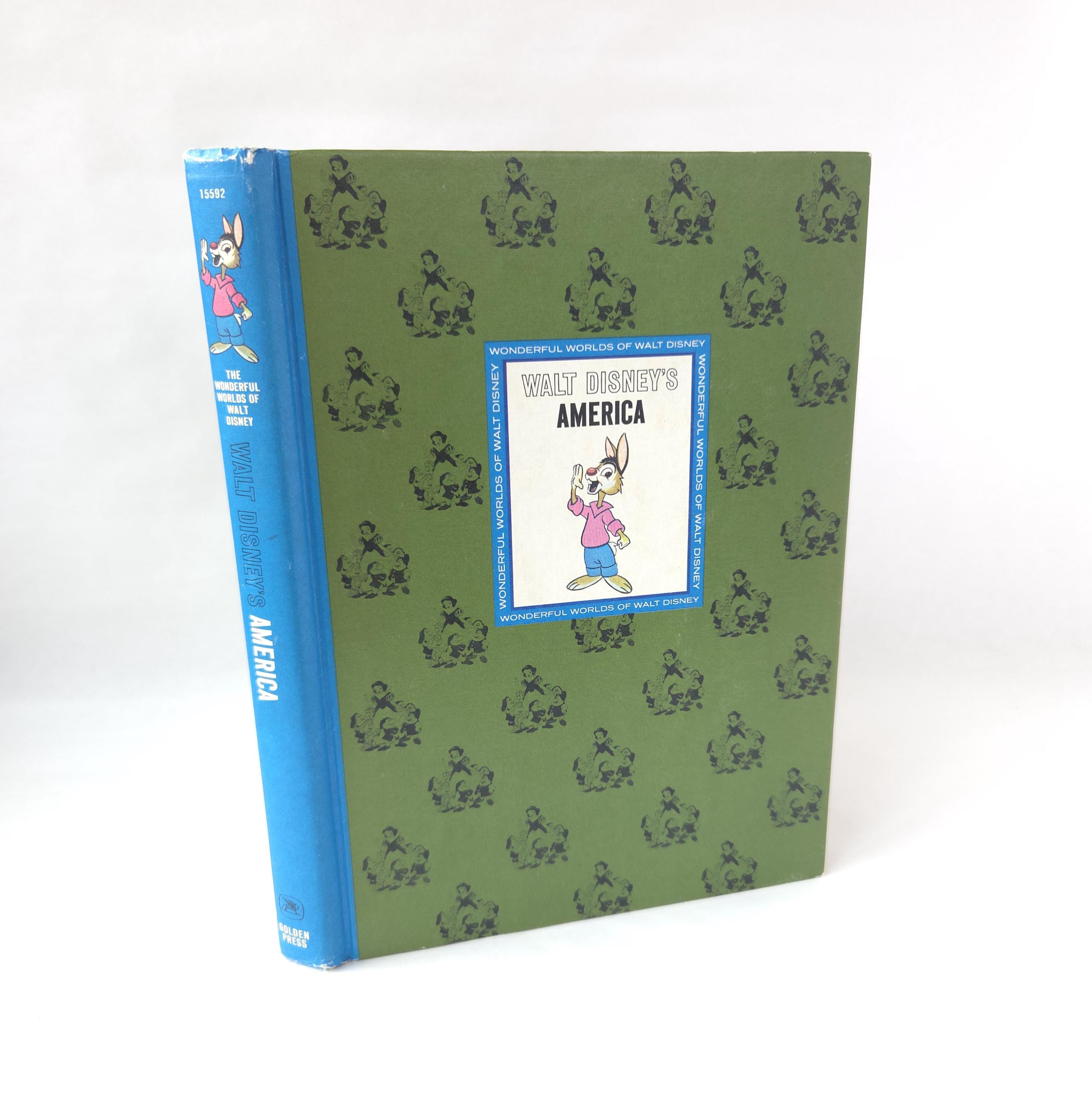 ヴィンテージディズニー・洋書 1965年ウォルト・ディズニーのアメリカブック：ヴィンテージ60年代