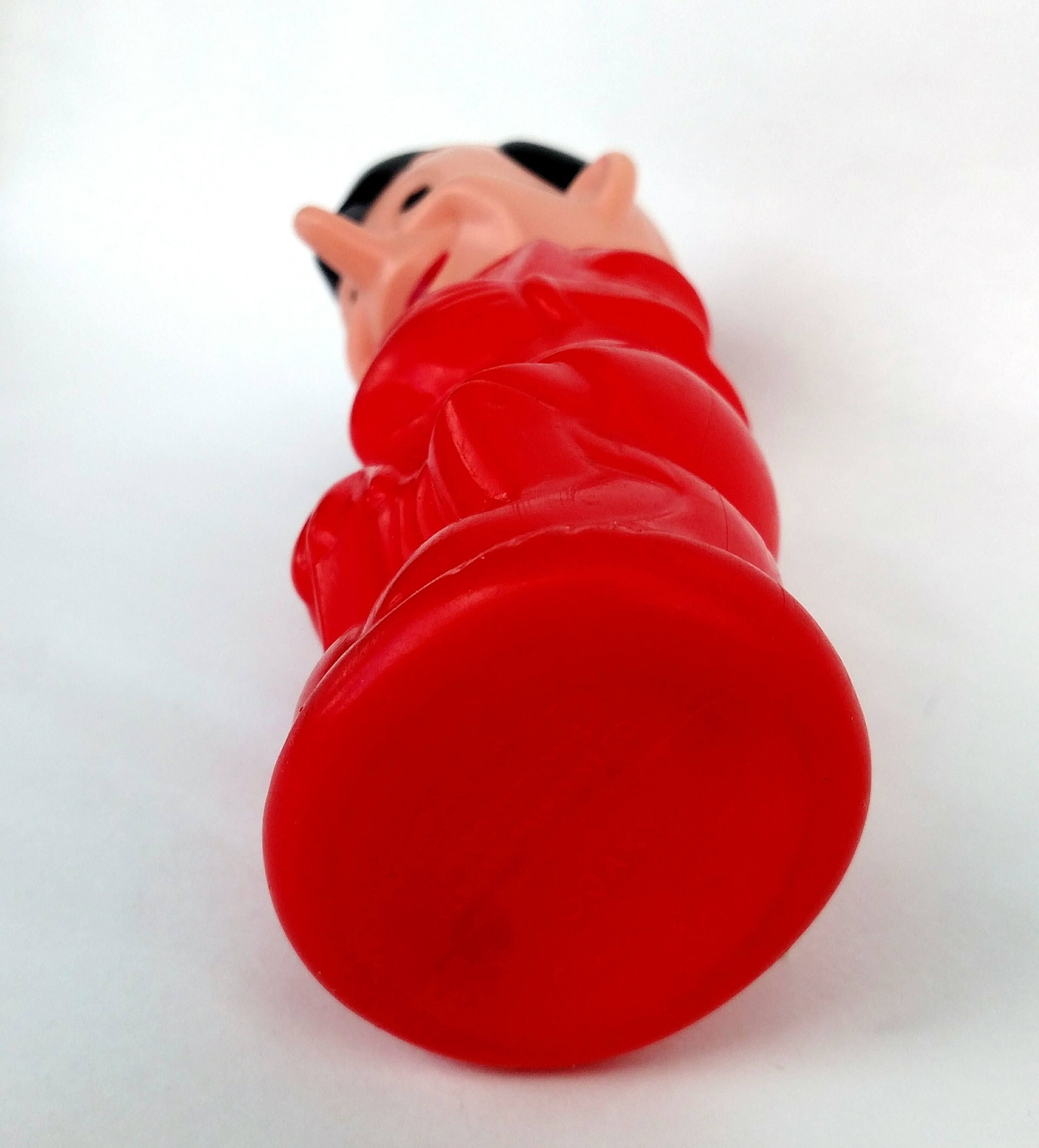 Vintage 1960's Disney's Pinnochio Soaky Bubble Bath Bottle