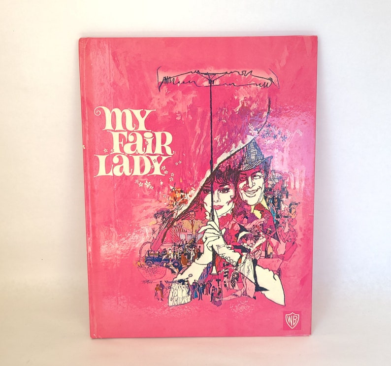 Vintage 1964 My Fair Lady Warner Bros Book Vintage My Fair Lady Book / Vintage Movie Book image 1
