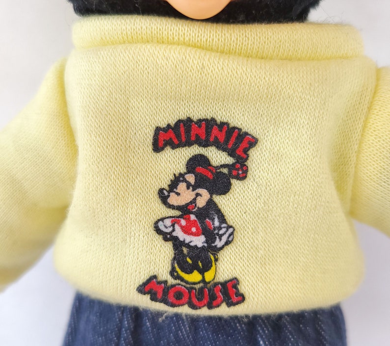 Peluche Minnie Mouse alla moda vintage degli anni '80 8413 di Applause Peluche anni Ottanta / Disney vintage / Giocattolo anni Ottanta immagine 6