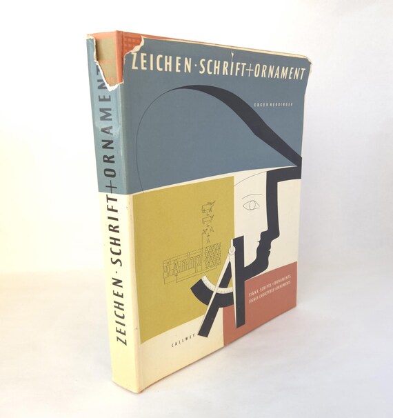 1960 Zeichen, Schrift & Ornament by Eugen Nerdinger - Vintage