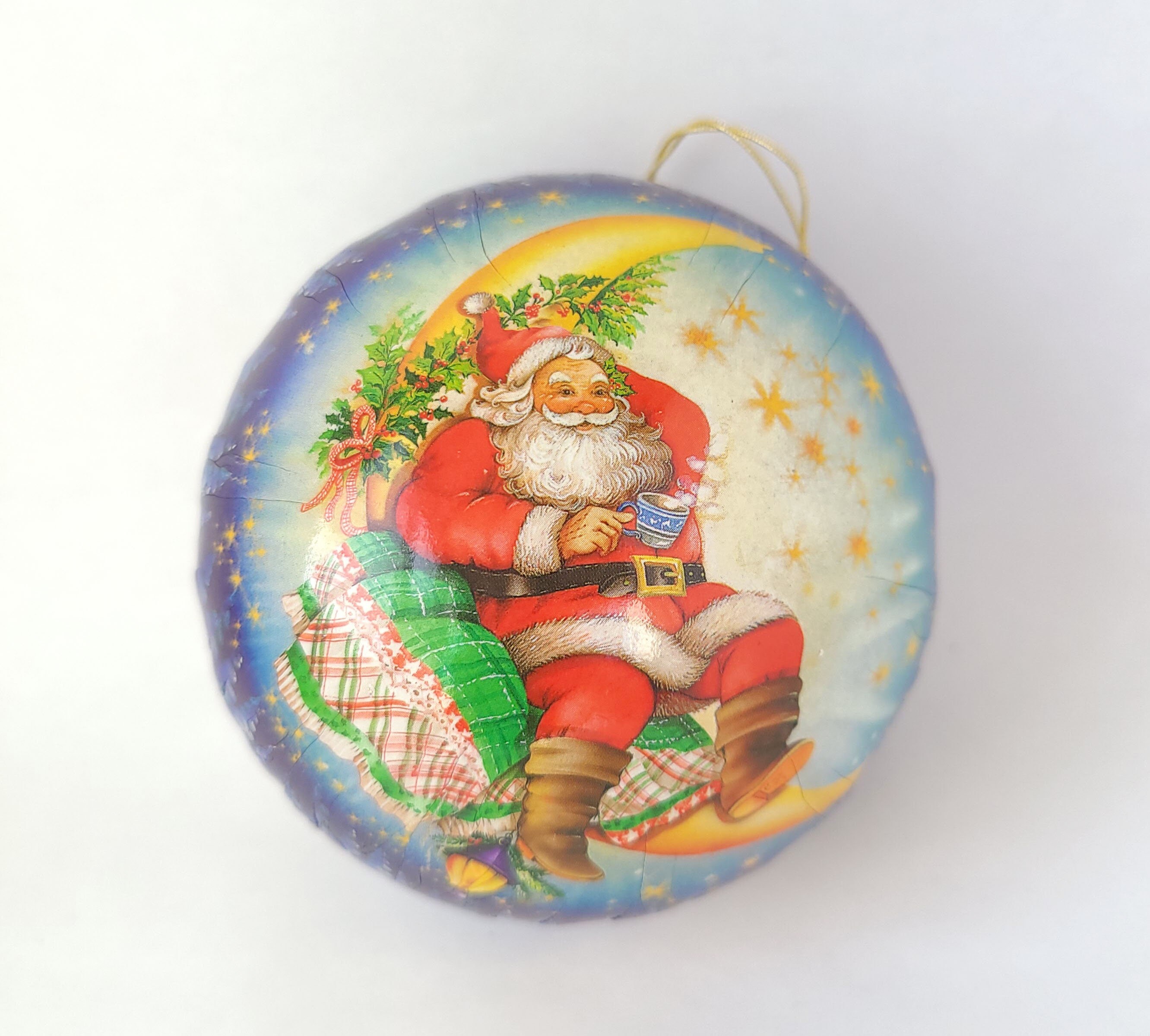 3ct Christmas Paper Mache Ornament Kit by POP!