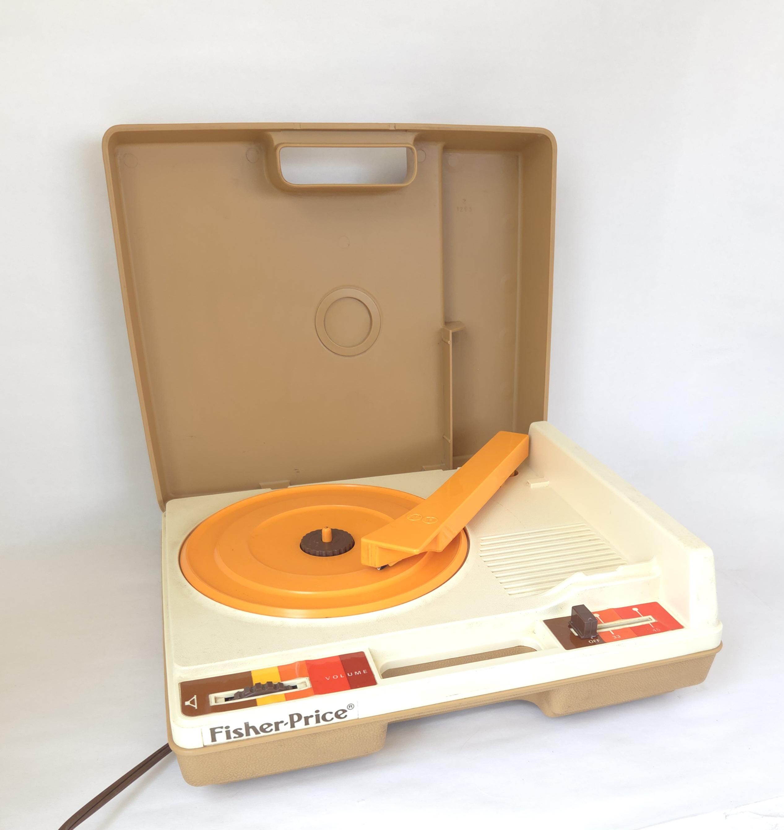 Price Classic Fisher Price Record Player Extra Records Fisher