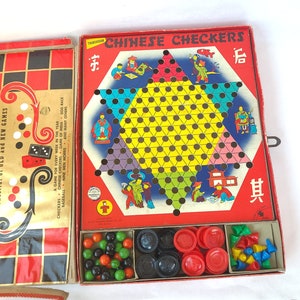 Vintage 1950's 52 Variety Game Chest by Transogram Company Vintage Game Set / Vintage Board Game / Vintage Toy image 6