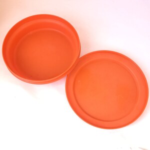 Vintage 1970's Tupperware Bowl Set of 5 Vintage Tupperware / Seventies Tupperware image 7