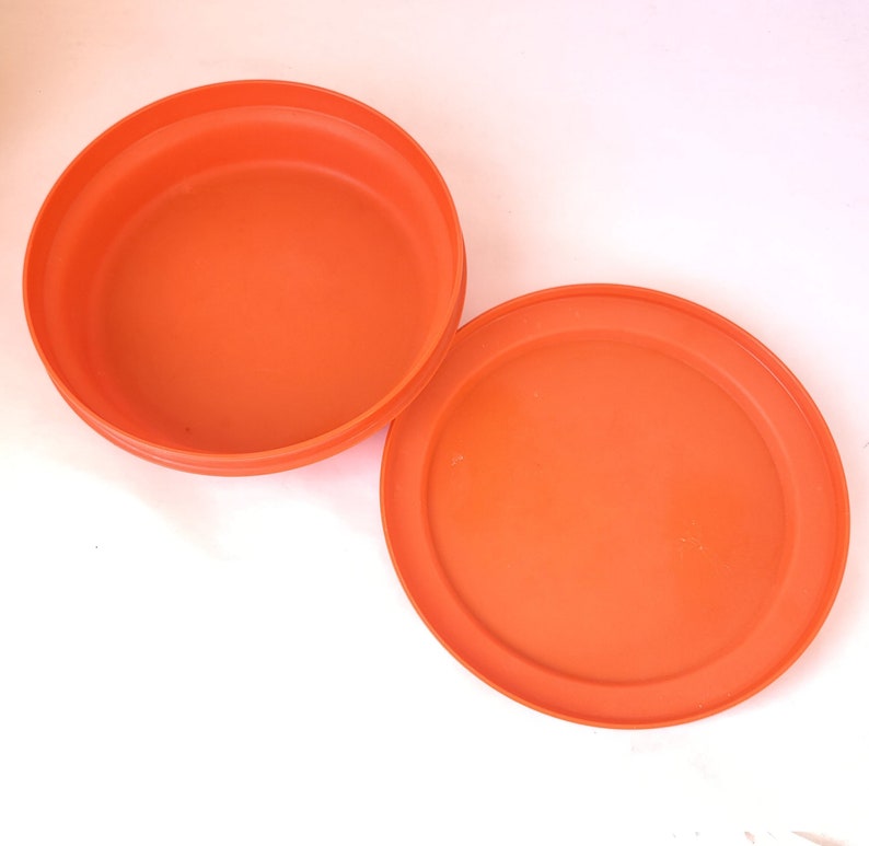 Vintage 1970's Tupperware Bowl Set of 5 Vintage Tupperware / Seventies Tupperware image 7
