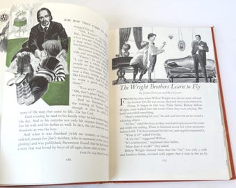 1949 Childcraft Anthology - Vintage Illustrated Kid's Book, Volume