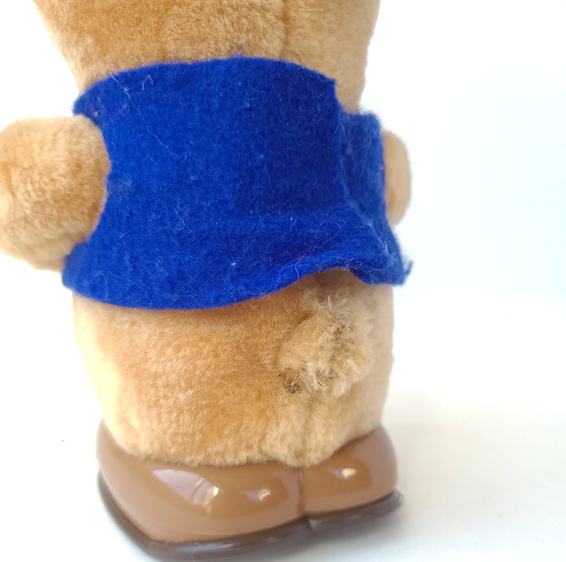 Vintage 1986 Drumming Bear Toy by HanStar Vintage Toy / Eighties Toy / Eighties Baby image 5