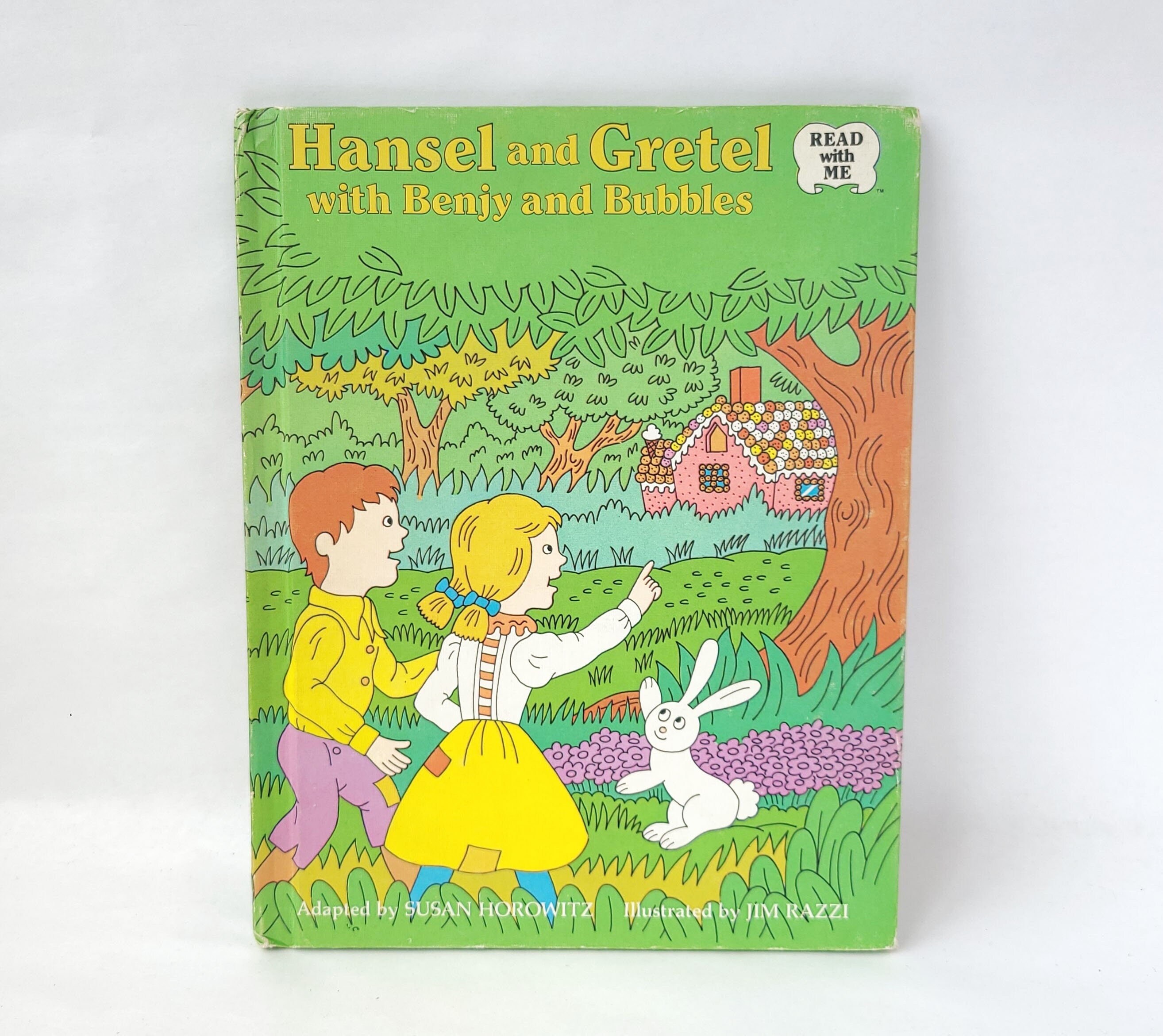 1978 Hansel and Gretel Book: Benjy and Bubbles, Vintage Kids Edition