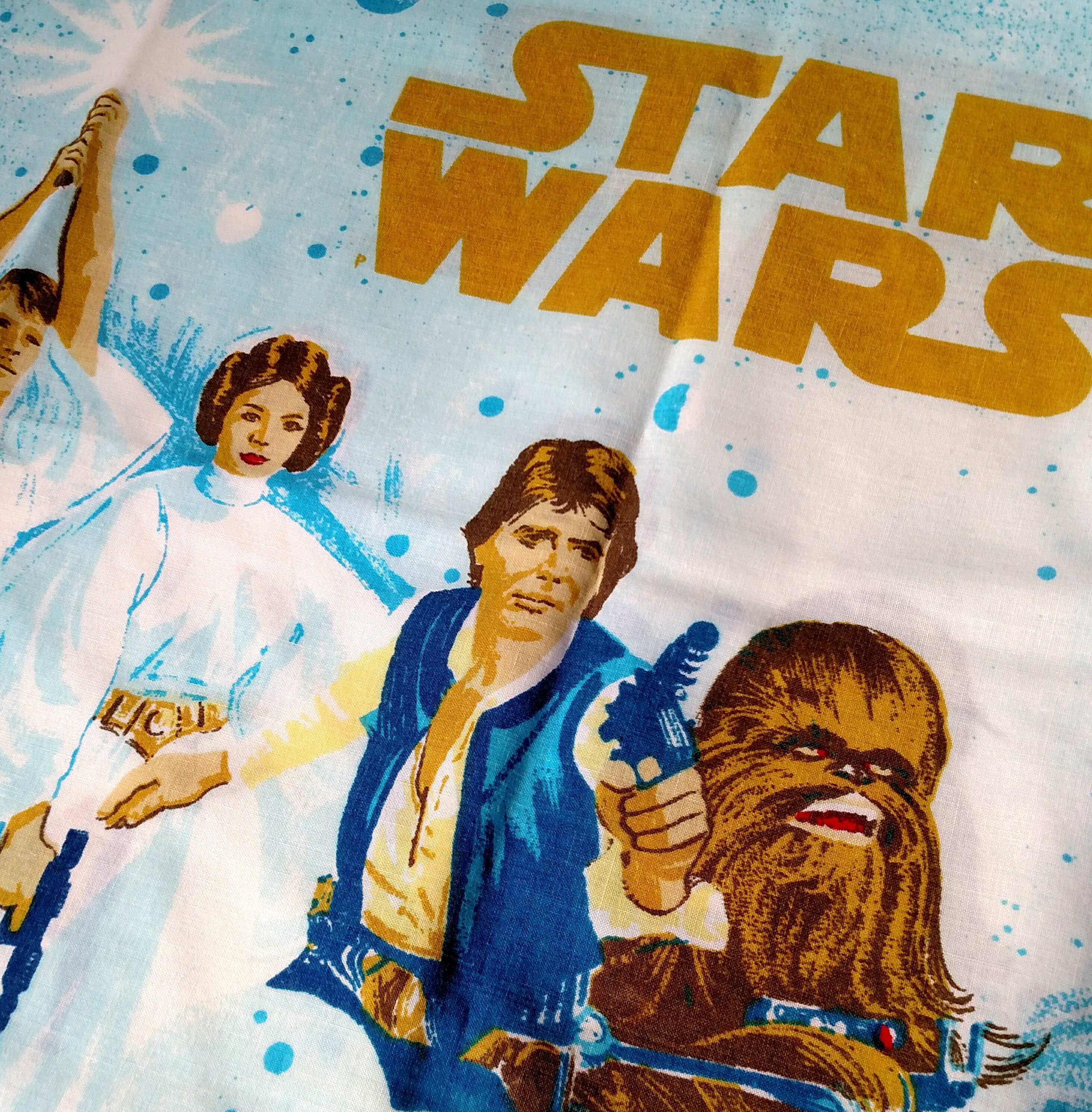 Vintage Star Wars 1977 Pillowcase
