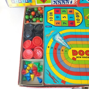 Vintage 1950's 52 Variety Game Chest by Transogram Company Vintage Game Set / Vintage Board Game / Vintage Toy image 5