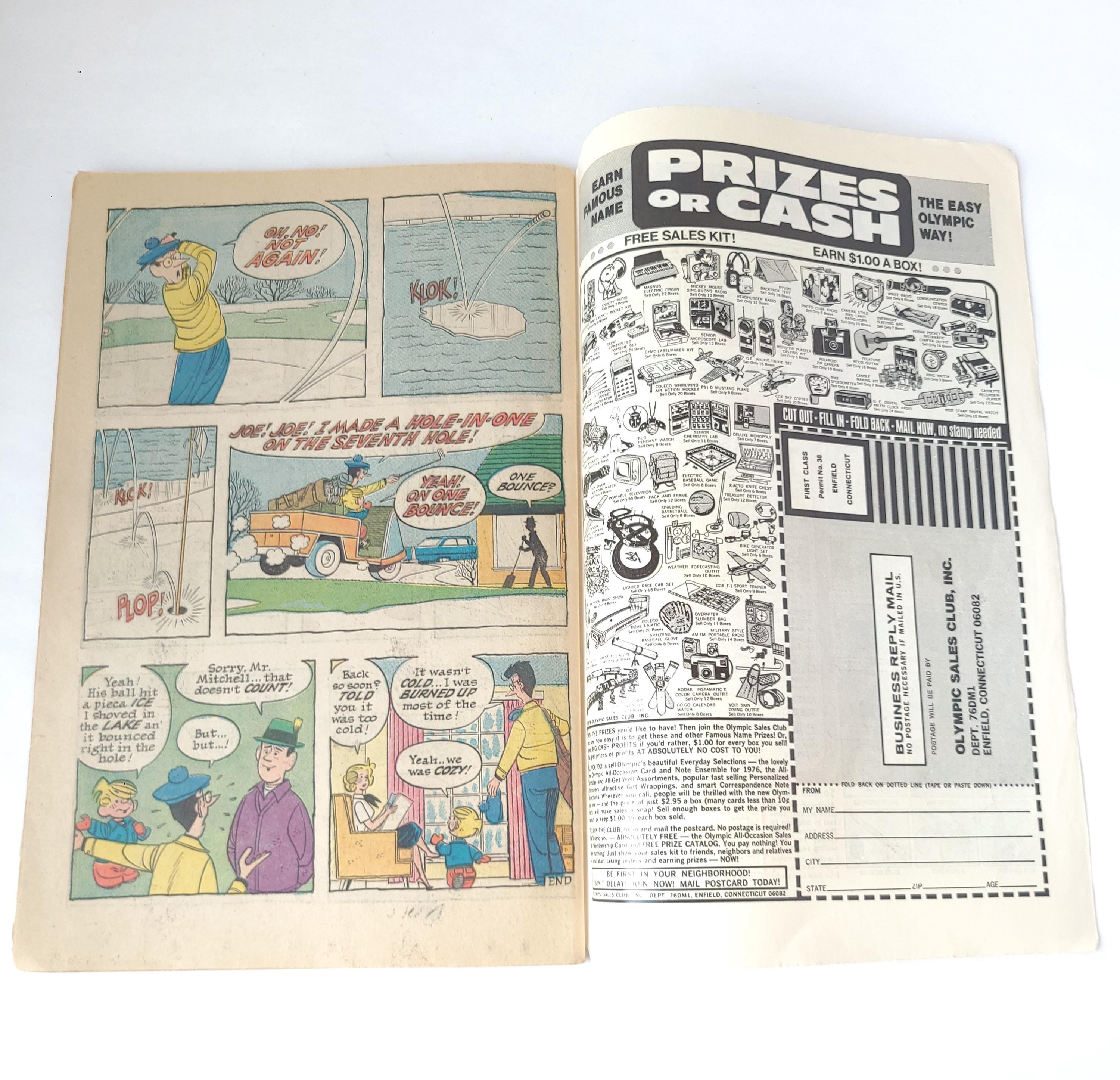 1976 Dennis the Menace the Cookie Kid #149 - Bonus Magazine Series