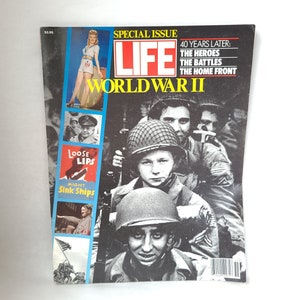 1985 Life Magazine Sonderausgabe: Zweiter Weltkrieg - 40 Jahre später