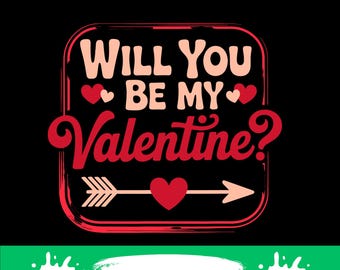 Will You Be My Valentine png