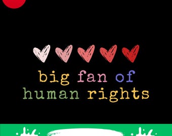 Big Fan of Human Rights png