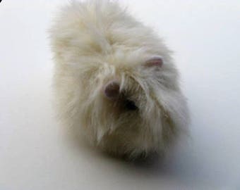 Guinea Pig Plush Off White