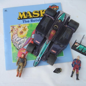 1987 Kenner M.A.S.K. Buzzard + Story Book