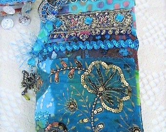 BOHO decorated junk journal