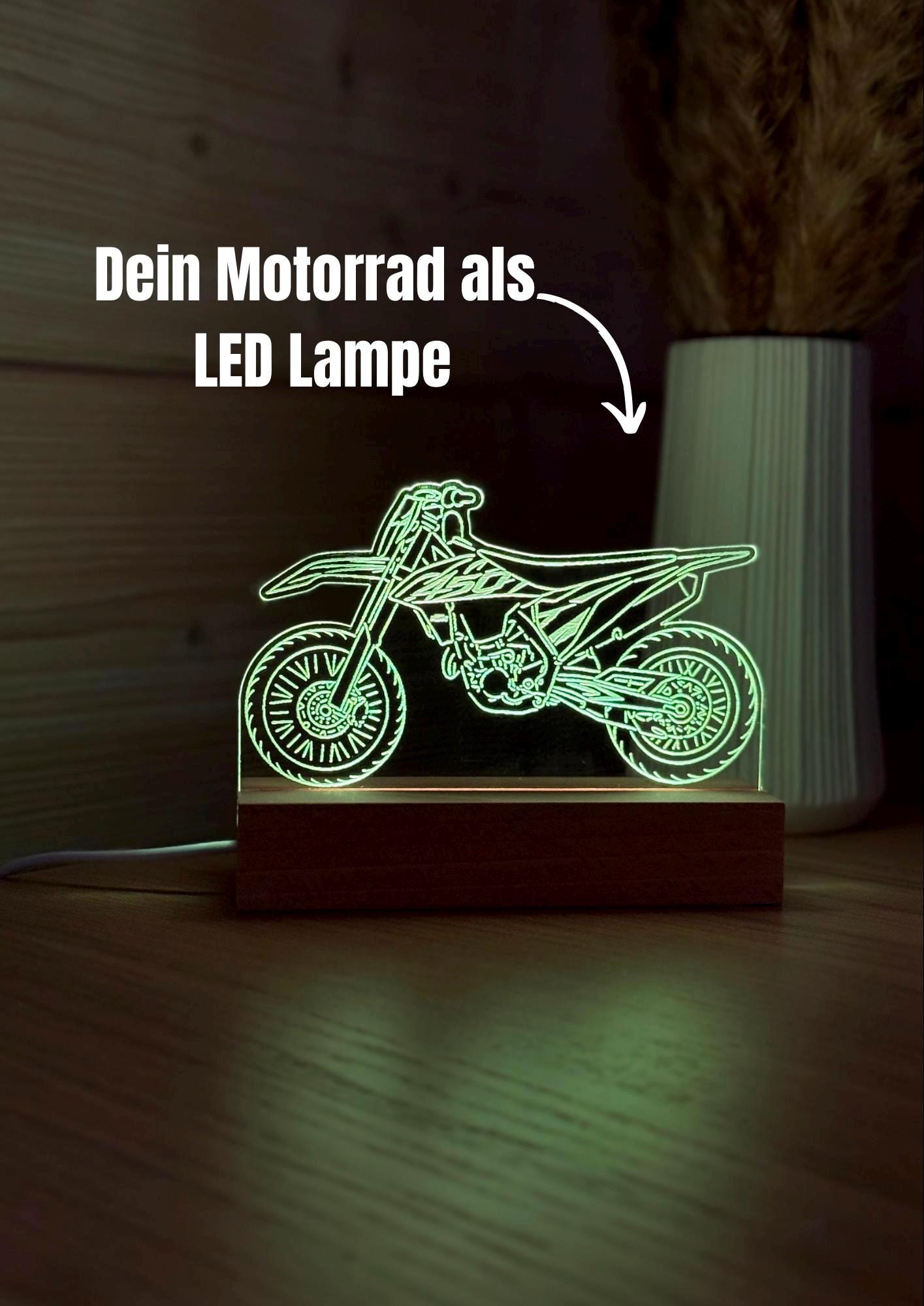Ducati Lampe Ducati Logo Motorrad Lampe Tischlampe | Pr-520025