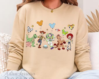Disney Toy Story Balloons Shirt, Disney World Toy Story Shirt,T oy Story Disney Family Shirt, Movie Characters Shirt.