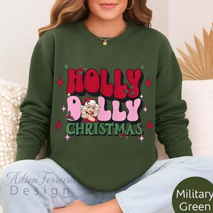 Have A Holly Dolly Christmas, Dolly Parton Xmas Song, Cowgirl Christmas, Western Christmas Shirt, Most Wonderful Time Gift.