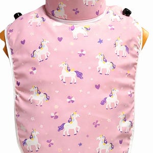 PU Erziehungs und Bestrafungs Lätzchen mit Magnet -Schlössen gesichert