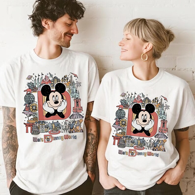 Comfort Colors® Walt Disney World Mickey Shirt Vintage Park Unisex Graphic Tee 画像 2