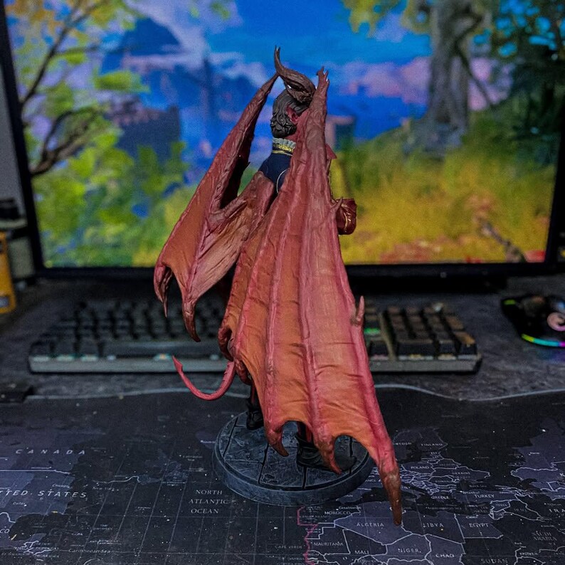 Raphael Statue | 3d Model | Action Figure | Hand-painted | Tabletop RPG ...