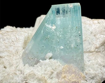 Fine Aquamarine Crystals on Matrix – Collector Quality Mineral Specimen
