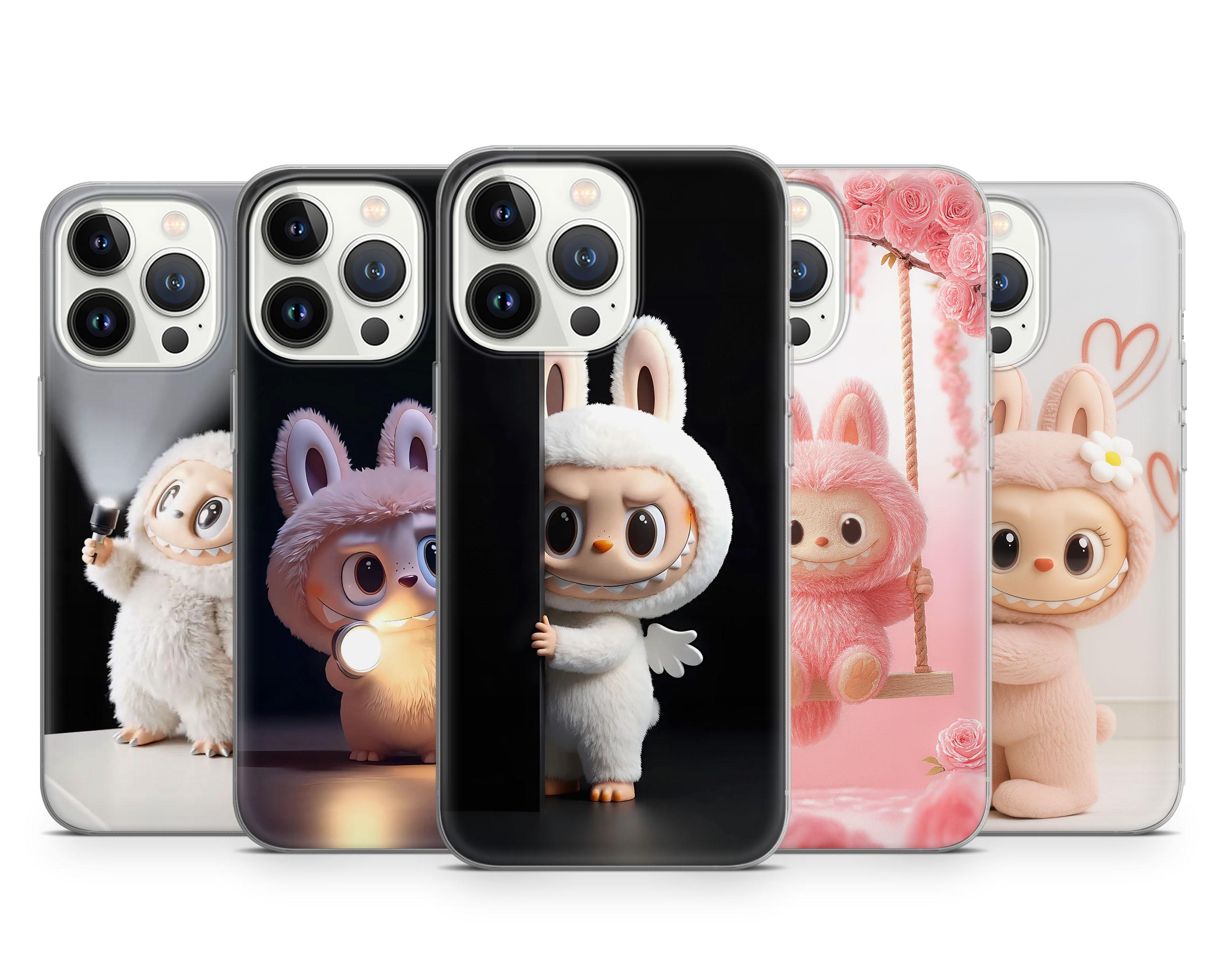 キャラクターラブブiPhone 15ProMaxケース ラブブ スマホケース iPhone LABUBU風 キャラクター かわいい 立体