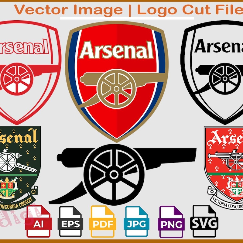 Arsenal Badge - Etsy UK