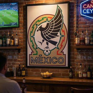Mexico National Football Team Soccer Logos Bundle • PNG-Jpg Version Vector Graphic • Cut Files Poster • Digital Download • Print image 5