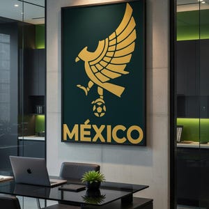 Mexico National Football Team Soccer Logos Bundle • PNG-Jpg Version Vector Graphic • Cut Files Poster • Digital Download • Print image 3