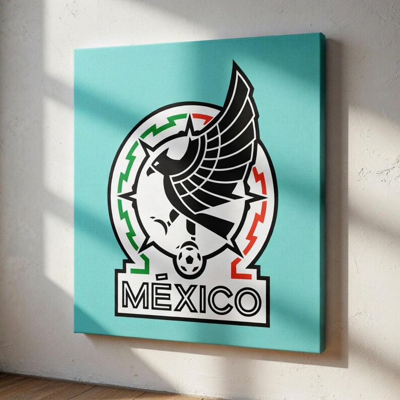 Mexico National Football Team Soccer Logos Bundle • PNG-Jpg Version Vector Graphic • Cut Files Poster • Digital Download • Print image 7