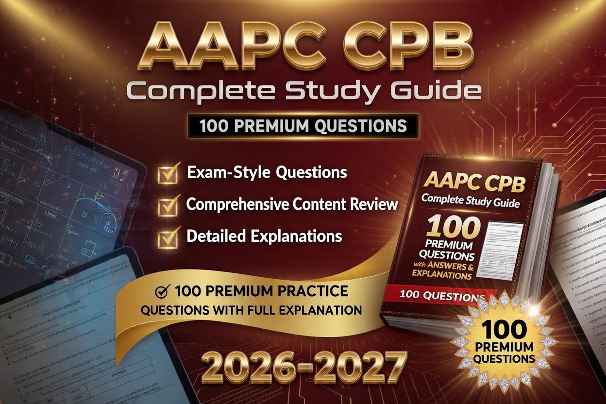 AAPC CPB Exam 2026-2027 | Ultimate Study Guide + 100 Premium Practice ...