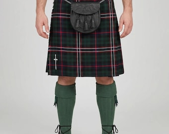 Men's 5 Yard Scottish National Kilts Tartan Kilt Highland Traditional Kilt