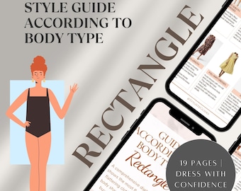 Rectangle Body Shape Style Guide | Wardrobe Tips (PDF)