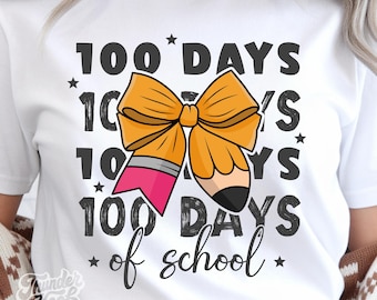 100 Day of School PNG, Teacher Shirt, 100th Days Svg, Kids Svg - Digital download