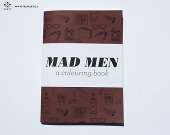 Mad Men - A Colouring Book - 5 x 7 in