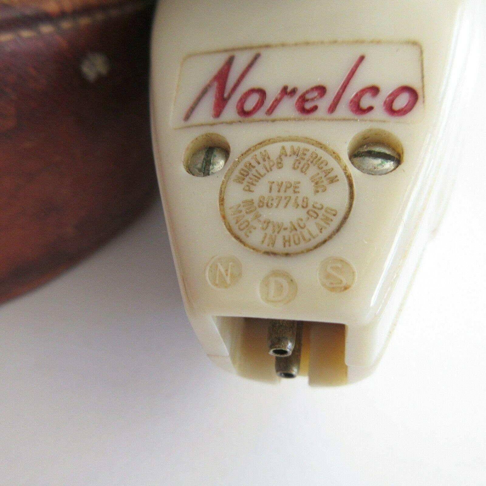 Vintage Norelco Philips Speed Shaver SC7748 Made in Holland in
