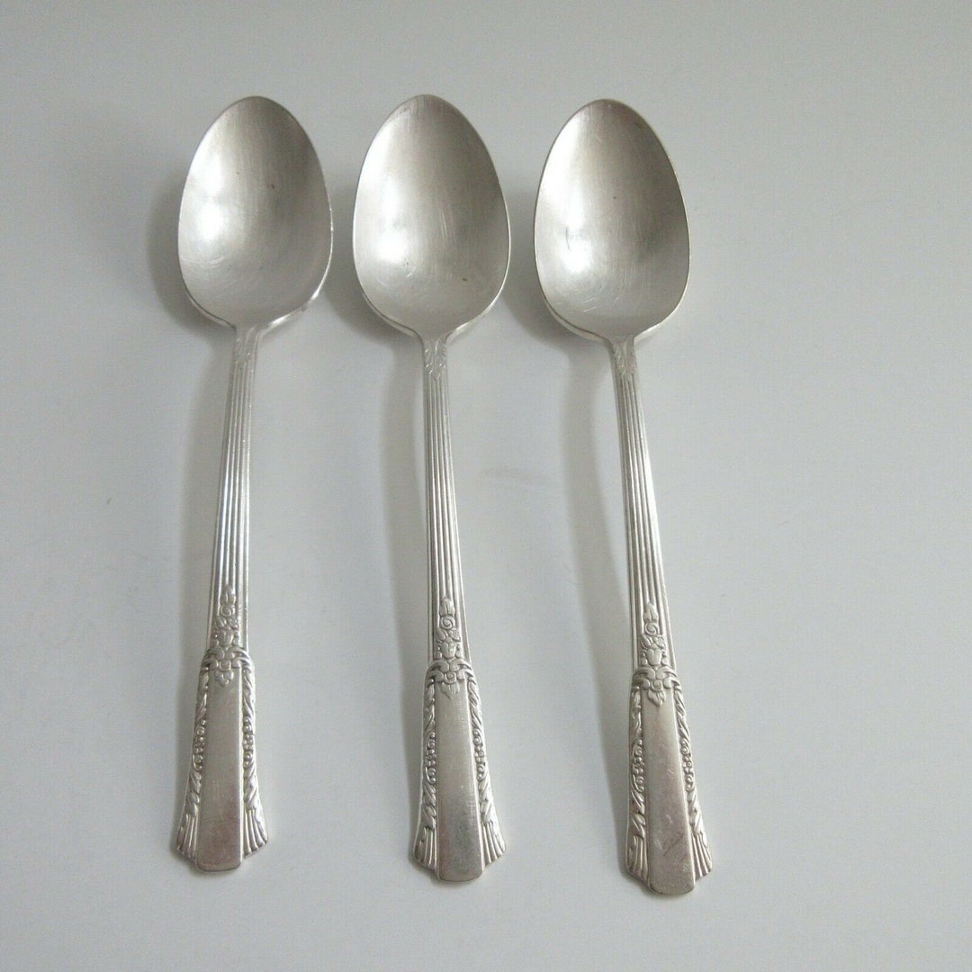 Wm Rogers Overlaid Silverplate International Pattern Treasure Etsy